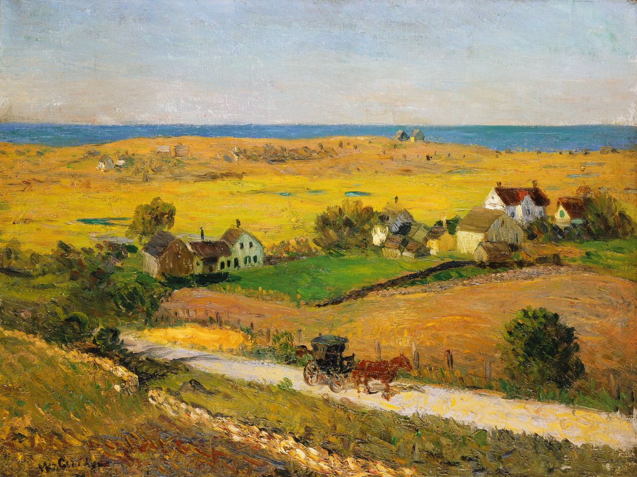 Krajiny Nové Anglie od William James Glackens
