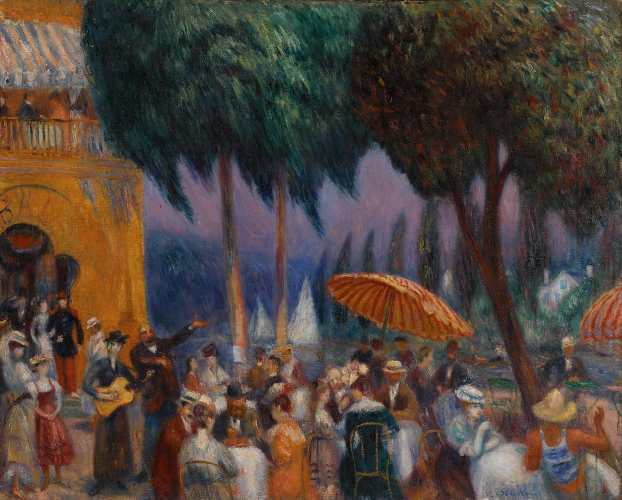 Neděle na Marně od William James Glackens