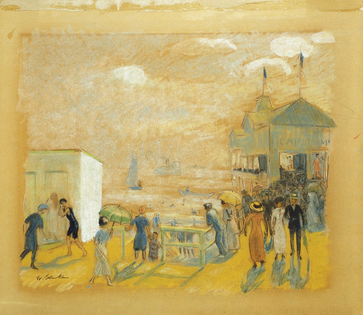 Baterie od William James Glackens