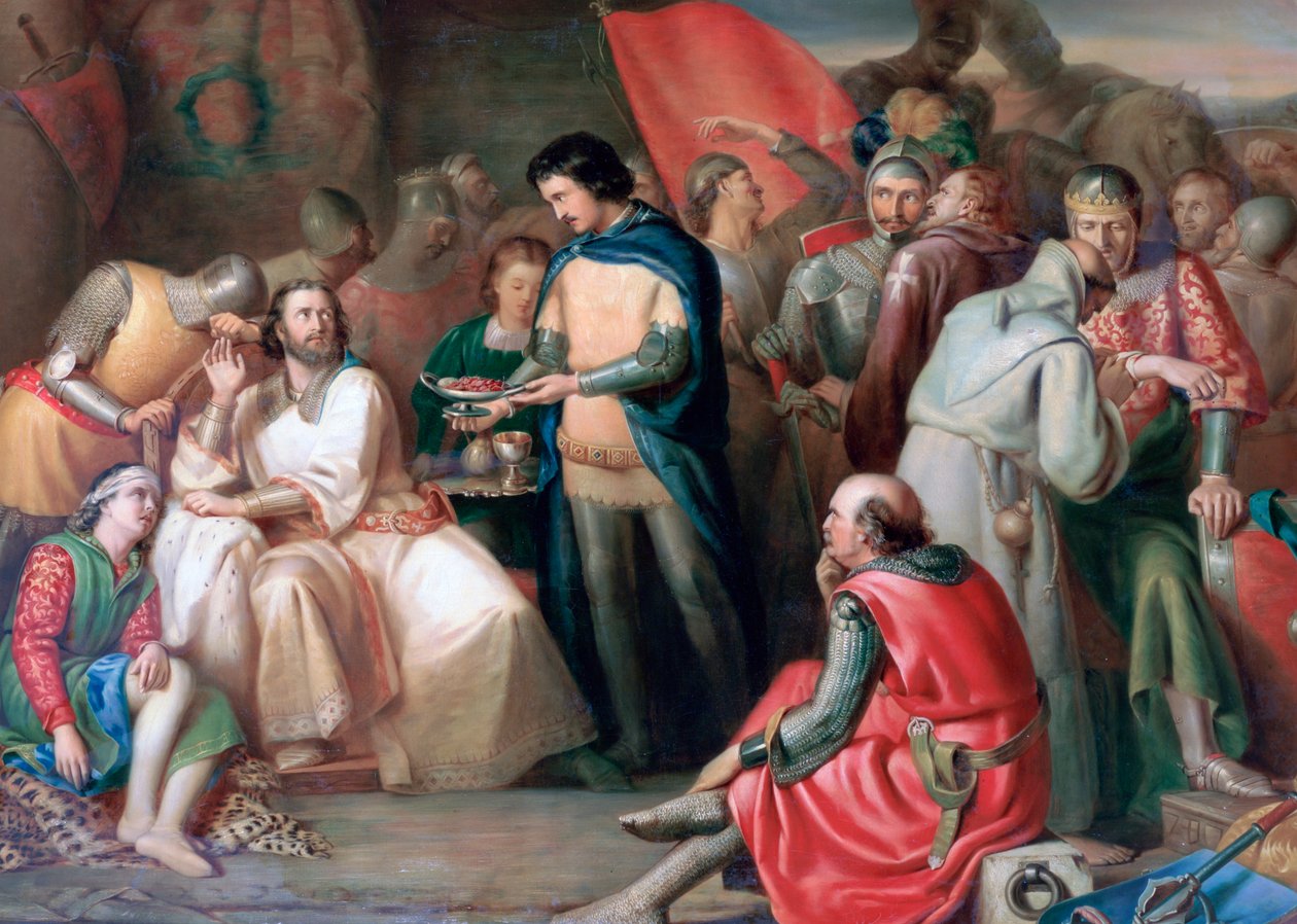 Po bitvě u Loitiers, c1850-1866 od William James Grant