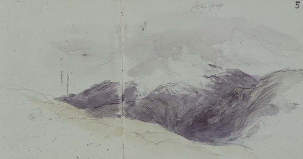 Snake Pass: Lake District od William James Linton