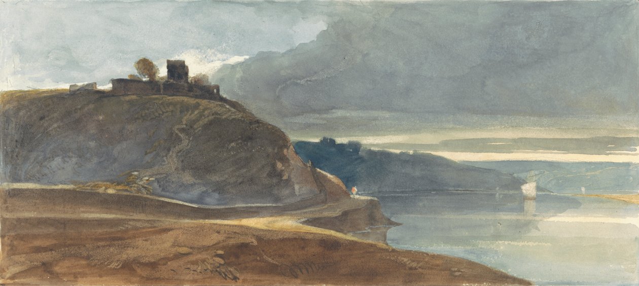 Hrad nad ústím od William James Muller