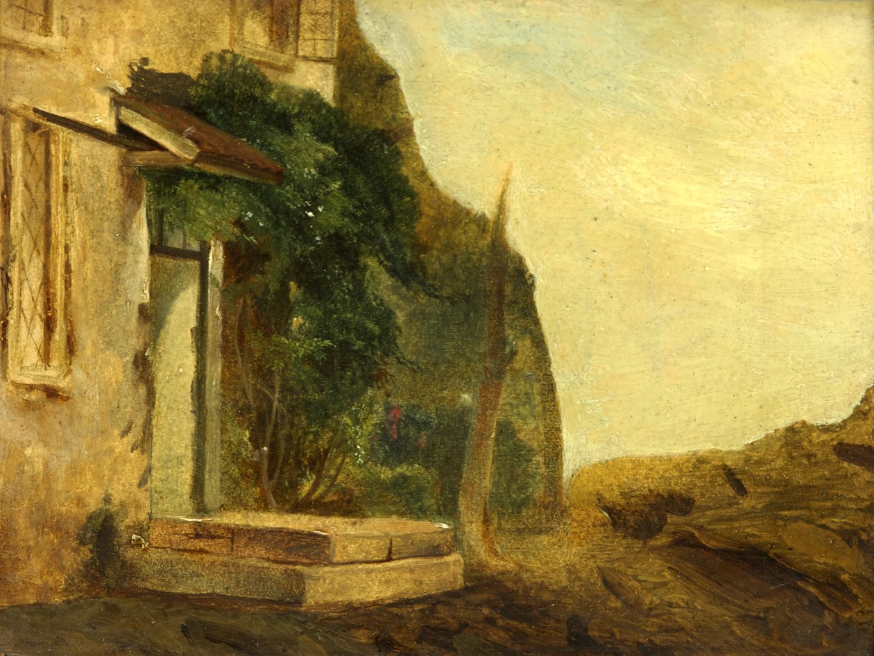 A Cottage Doorway (olej na panelu) od William James Muller