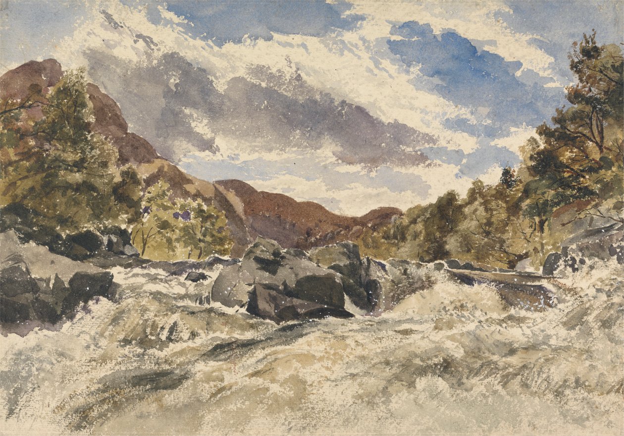 Horský torrent od William James Muller