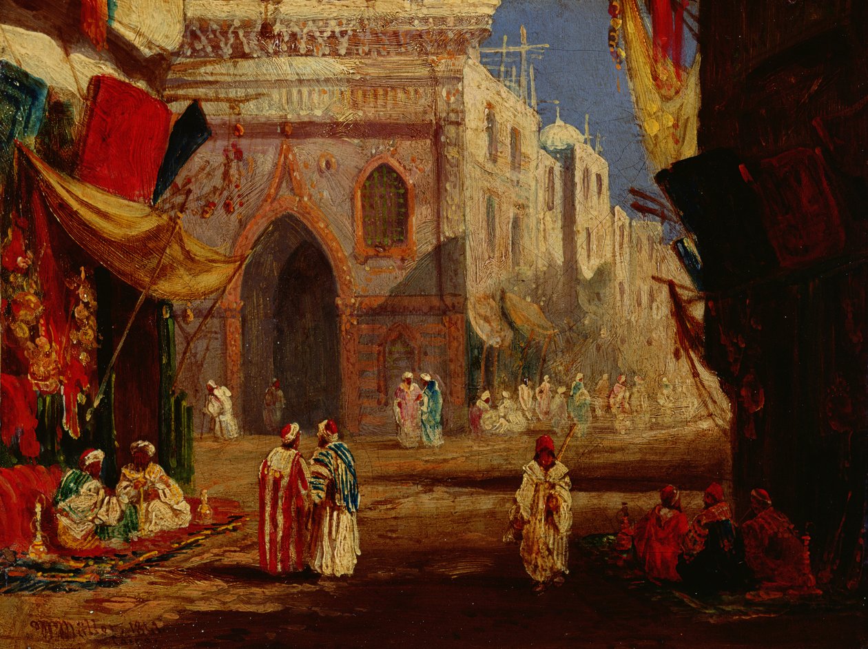 Ulice v Káhiře od William James Muller