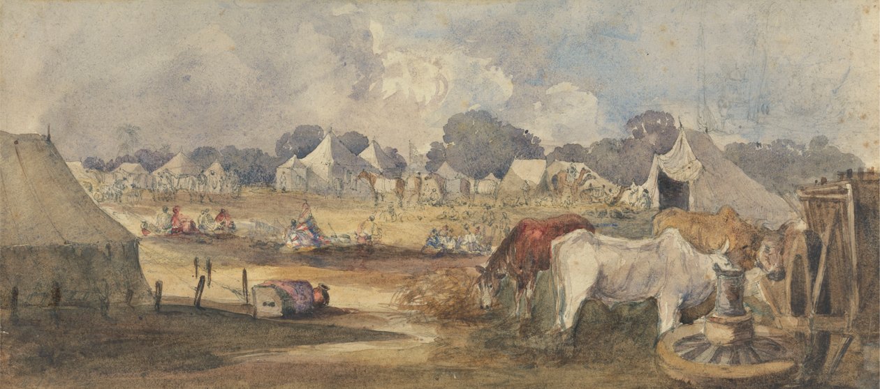 Východní tábor od William James Muller