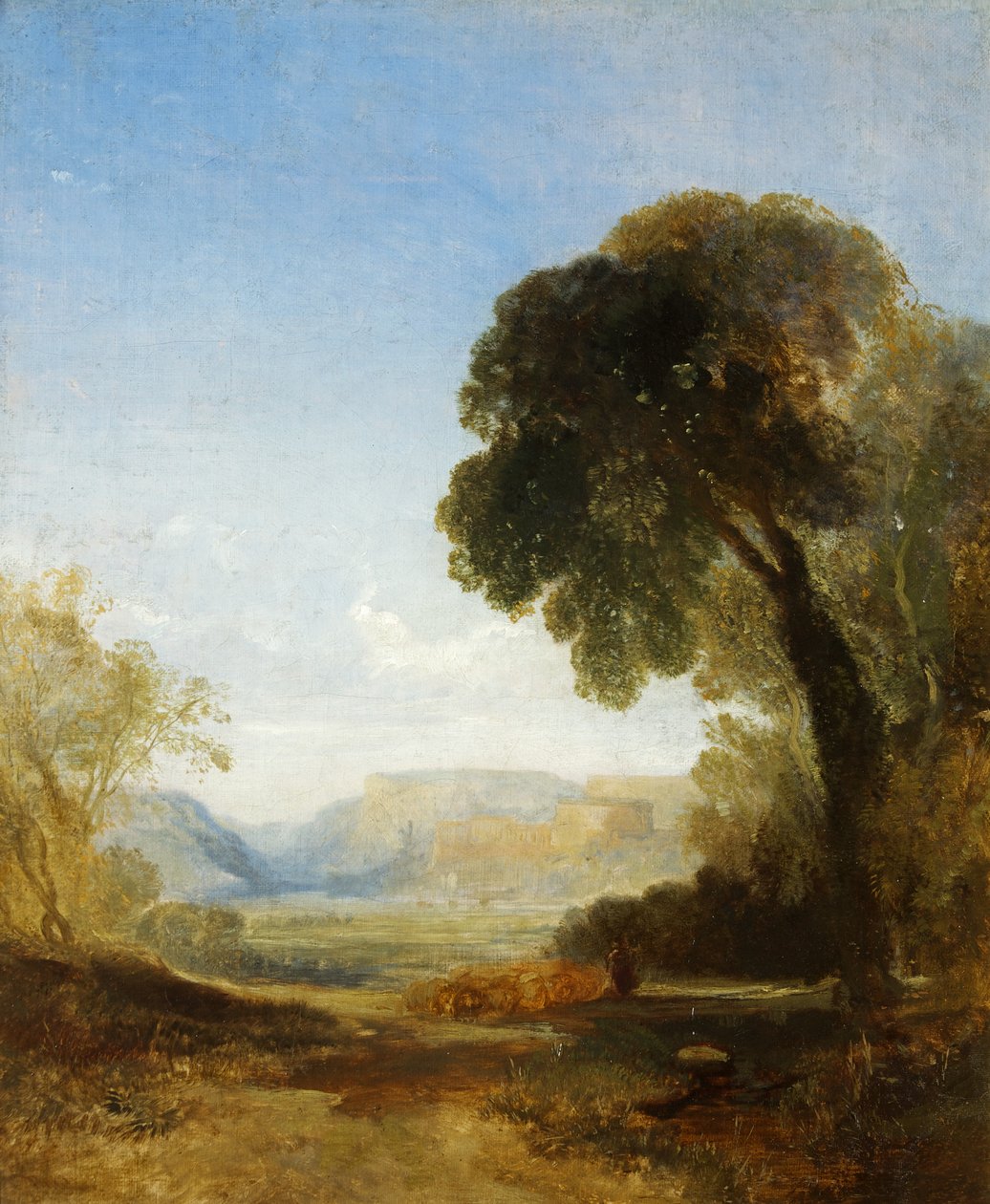 Clifton z Ashton Fields (olej na plátně) od William James Muller
