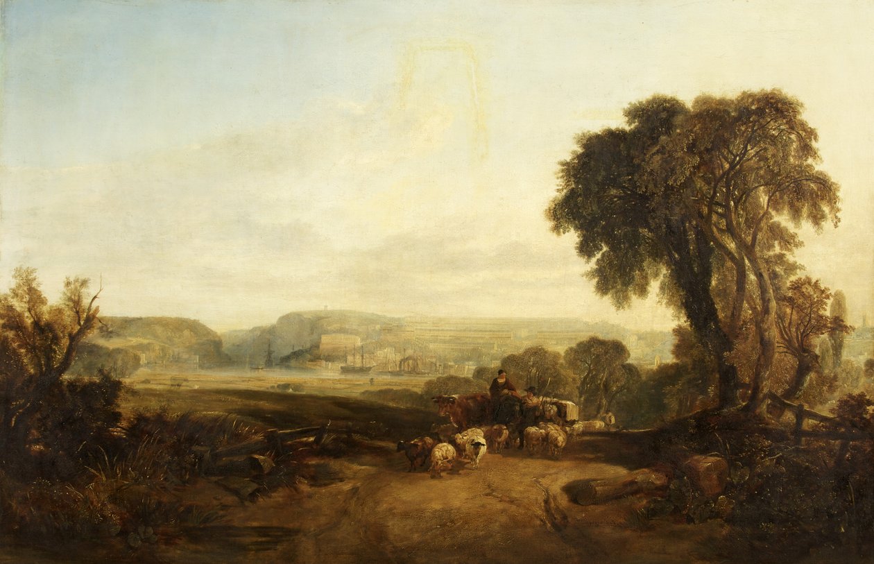 Clifton z Ashton Meadows, možná 1833 (olej na plátně) od William James Muller
