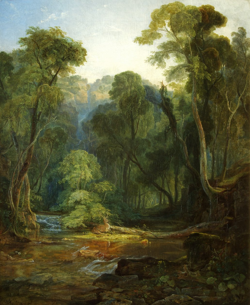Coombe Glen, poblíž Bristolu od William James Muller