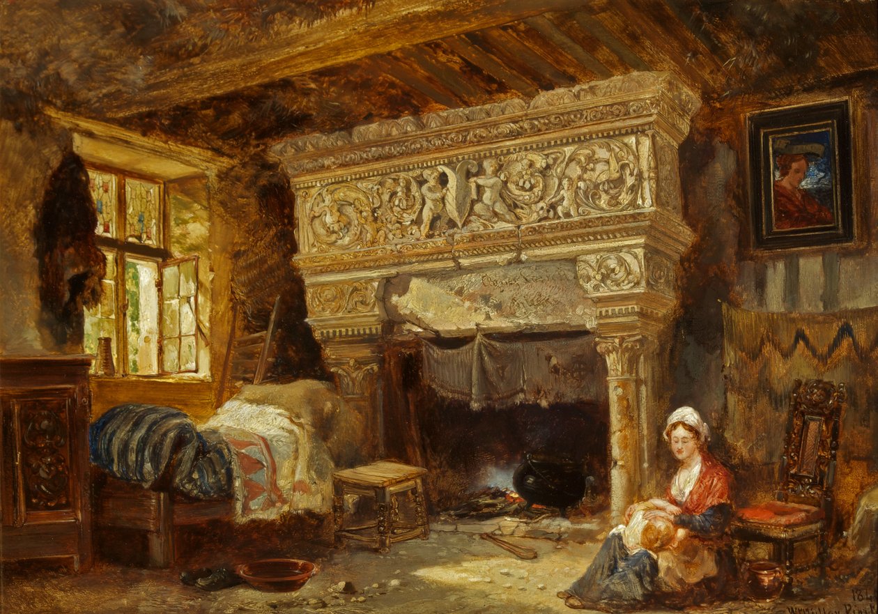 Francouzský interiér od William James Muller