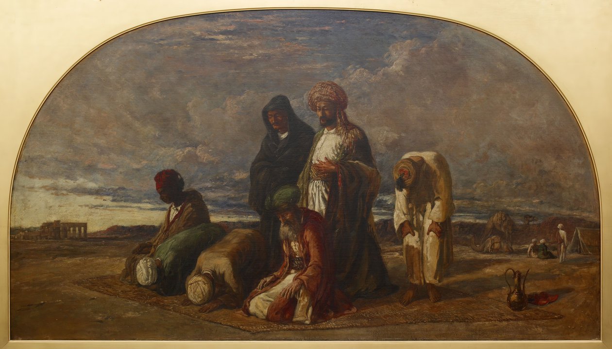 Modlitby v poušti, 1840-1849. od William James Muller