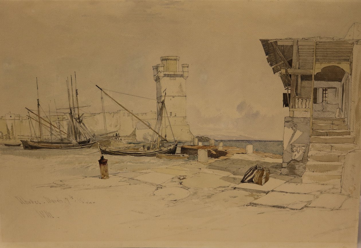 Rhodos od William James Muller