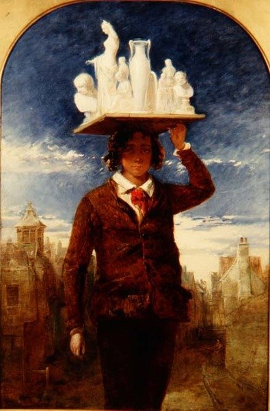 Prodejce obrázků od William James Muller