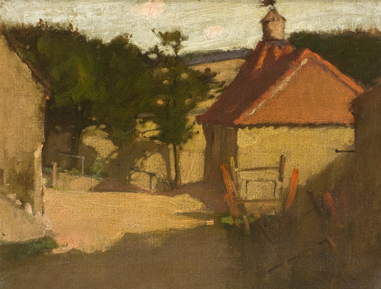 Farm House od William James Yule