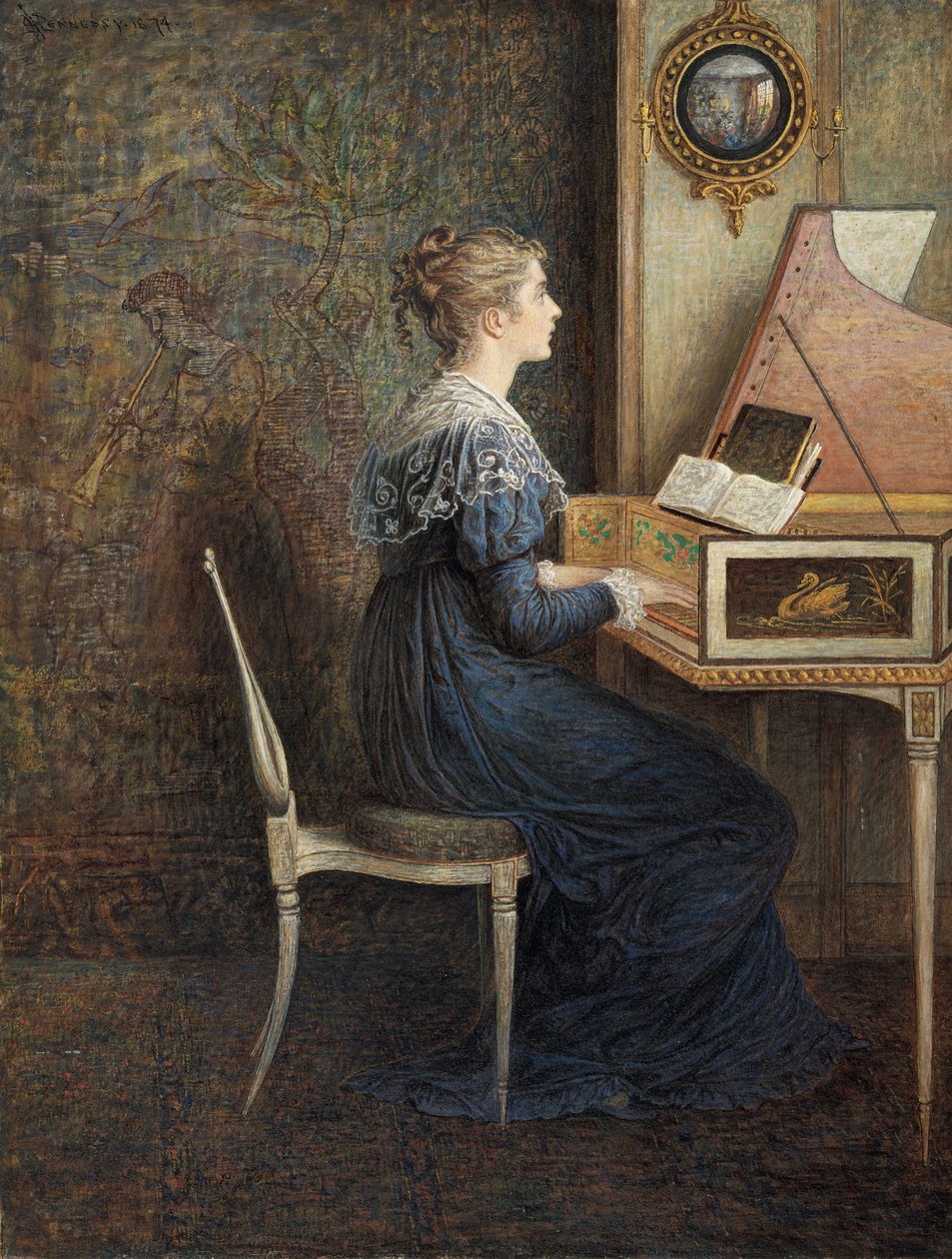 Stará píseň, 1874. od William John Hennessy