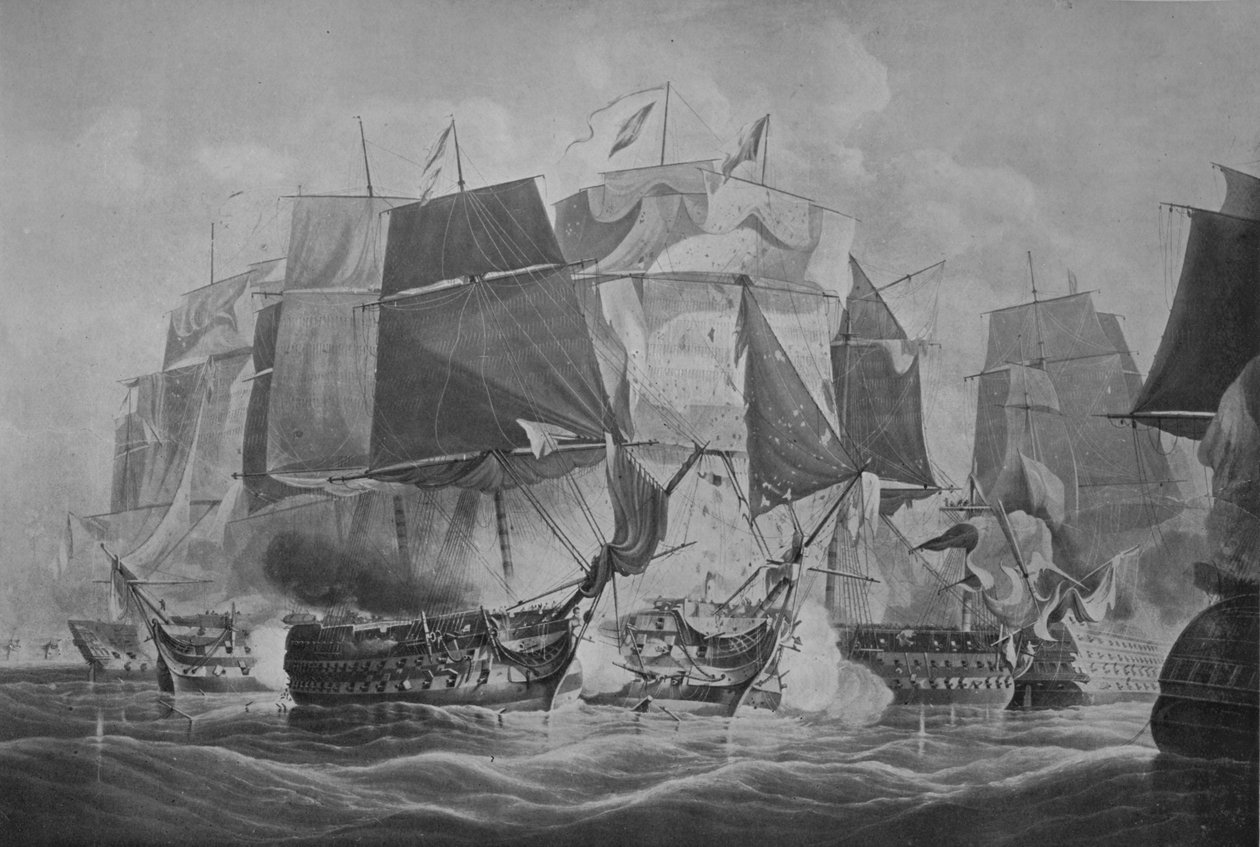 Trafalgar, c1806 od William John Huggins
