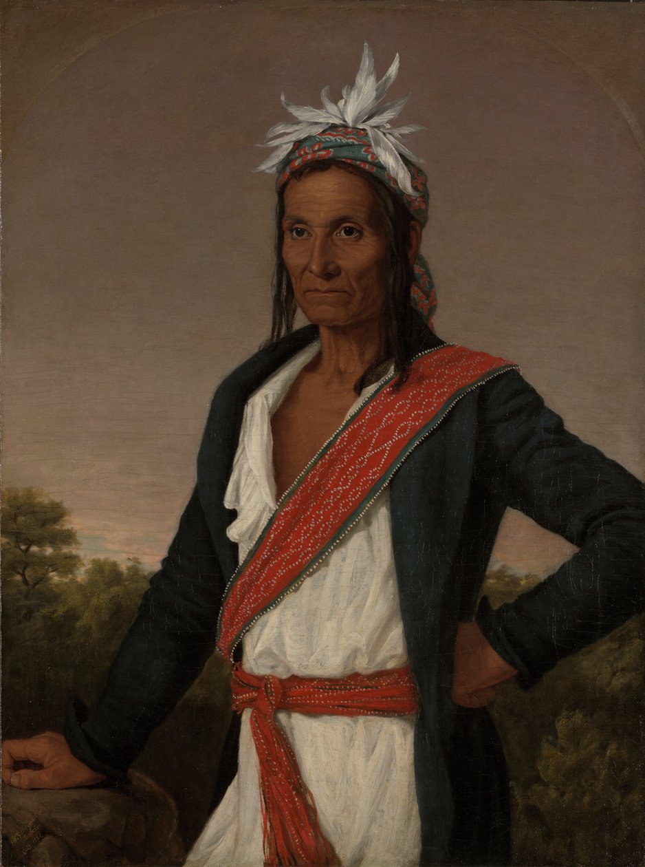 Kapitán Cold nebo Ut-ha-wah (Onndaga, asi 1770 od William John Wilgus