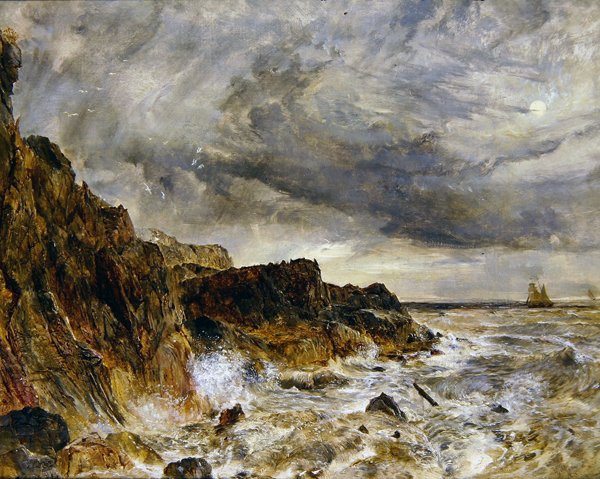 Llanddwyn Rocks (olej na plátně) od William Joseph J.C. Bond