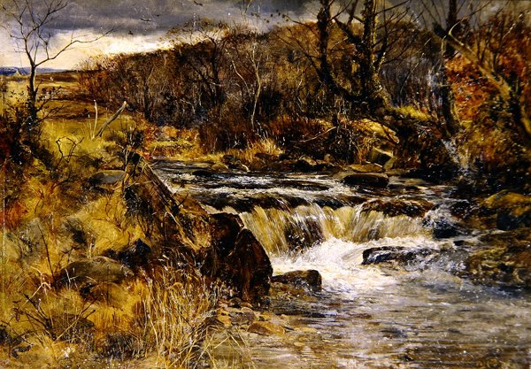 Trout Stream ve Walesu od William Joseph J.C. Bond