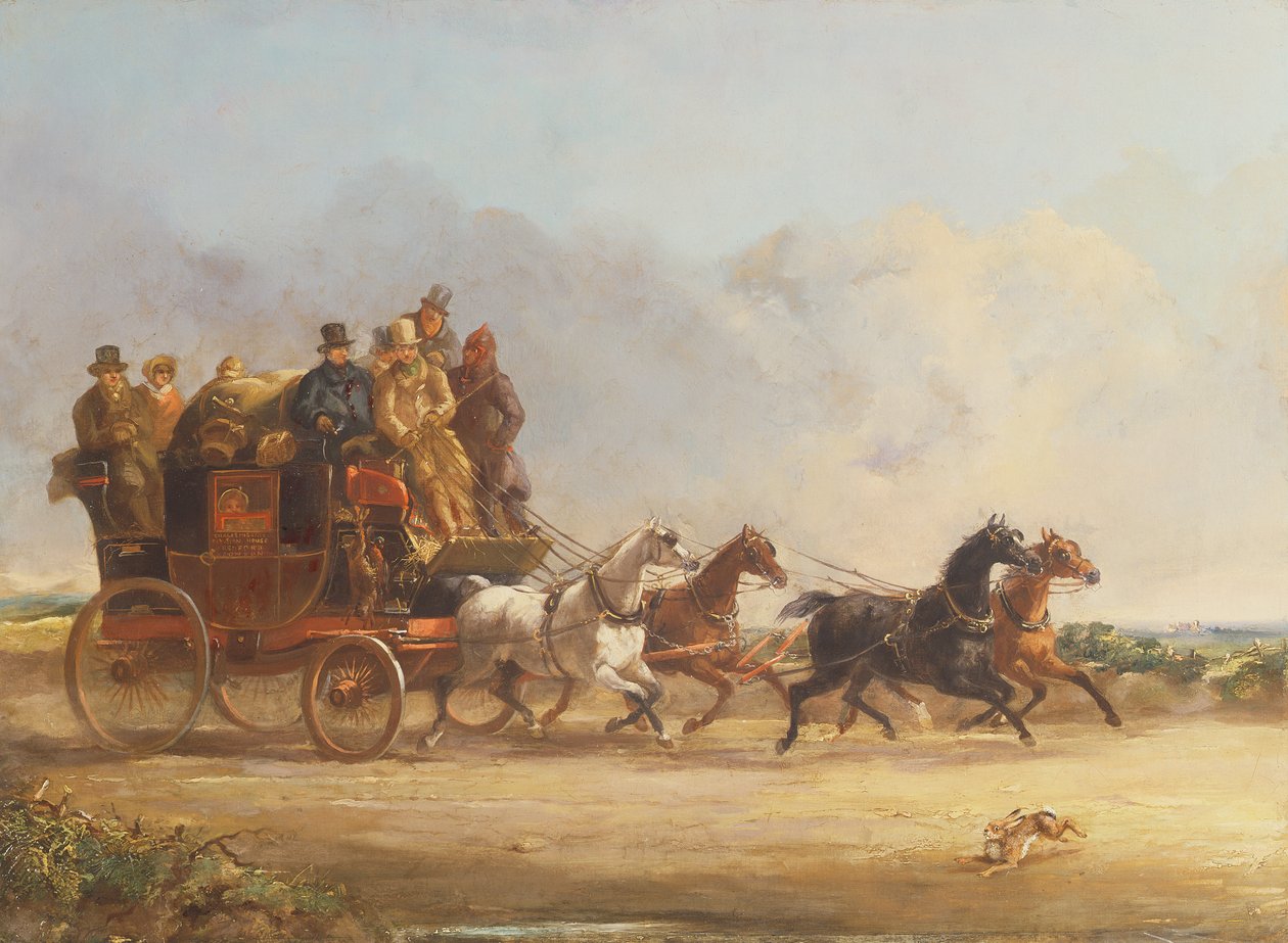 Trenér a čtyři pana Charlese Higginse od William Joseph Shayer
