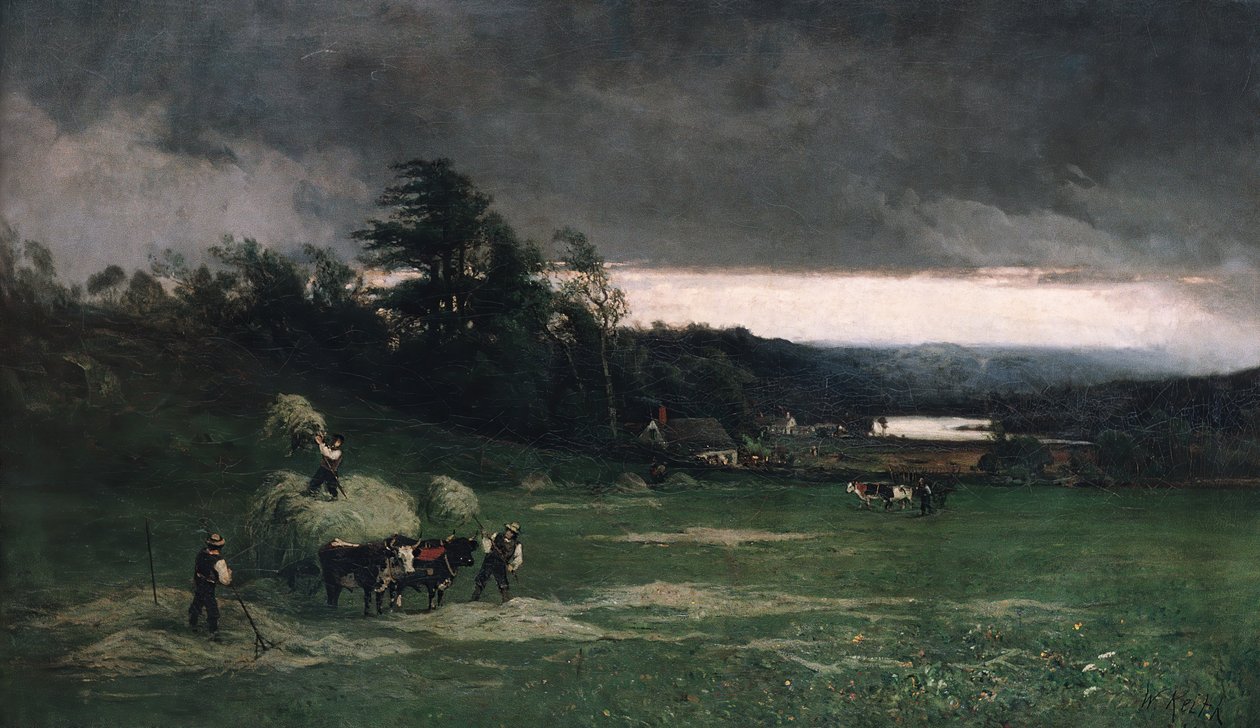 Blížící se bouře, 1880. od William Keith