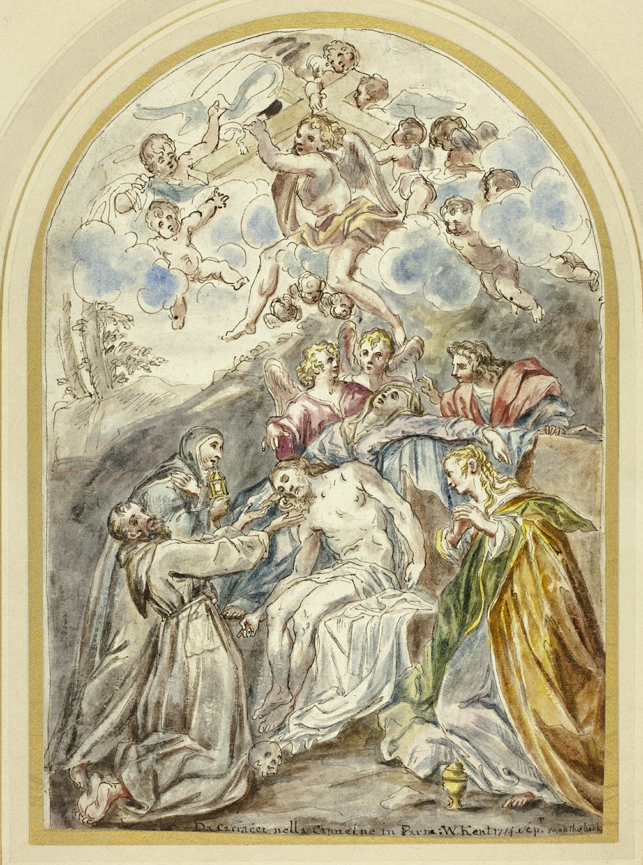 Kapucínský kostel Parma od William Kent