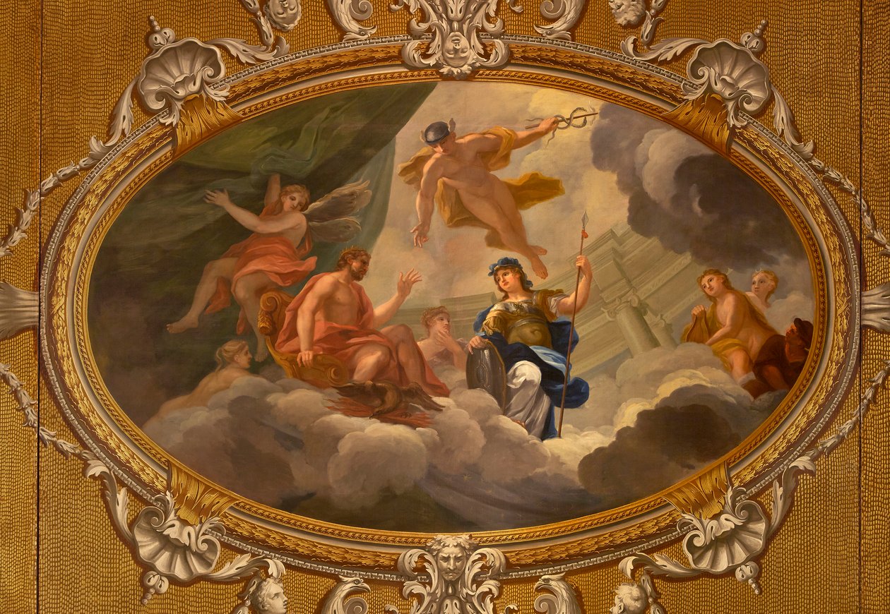 Strop královské galerie, Kensingtonský palác od William Kent