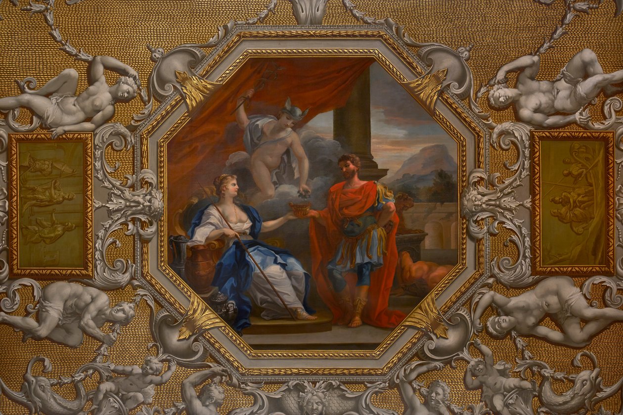 Strop královské galerie, Kensingtonský palác od William Kent
