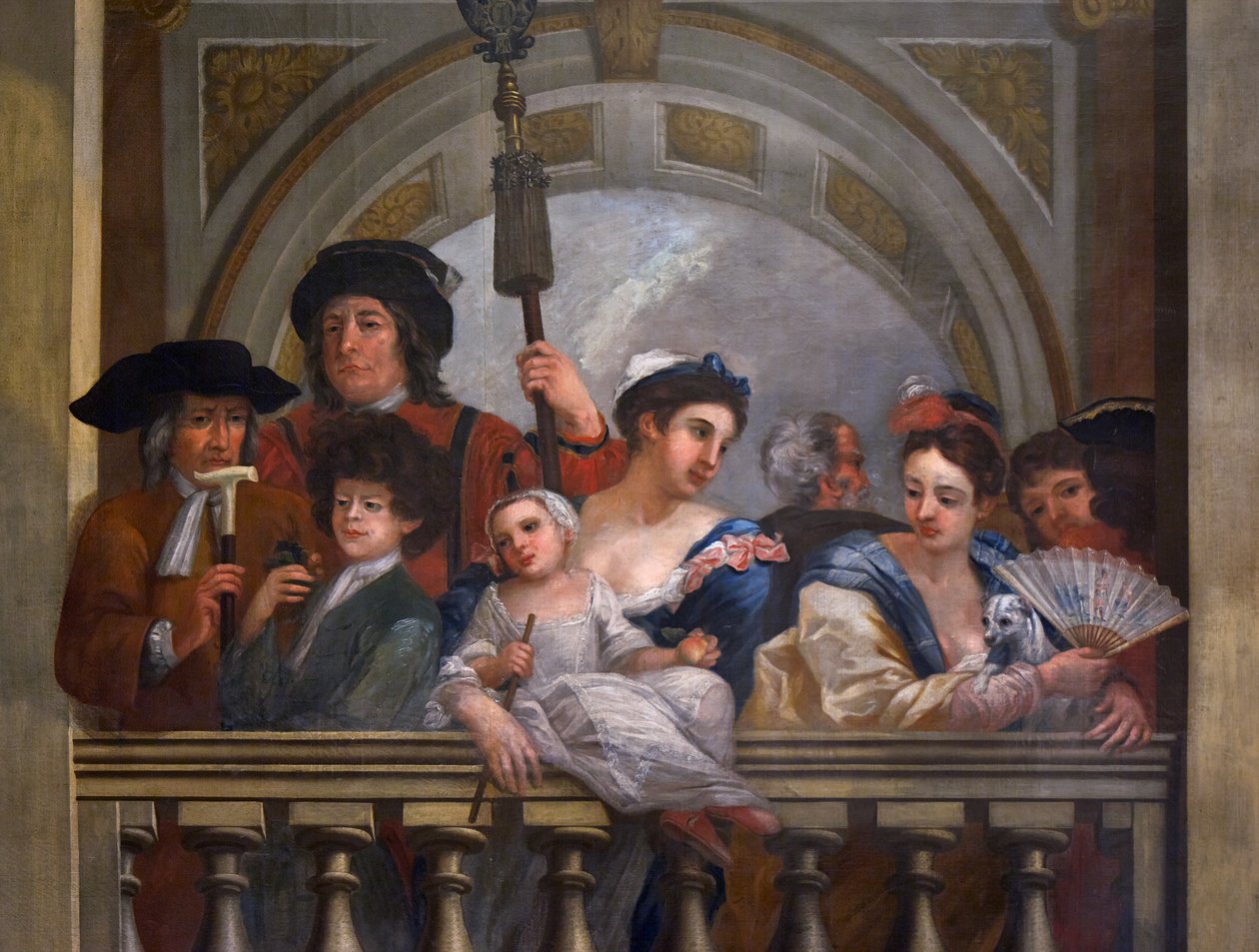 Královské schodiště, Kensingtonský palác, Londýn od William Kent