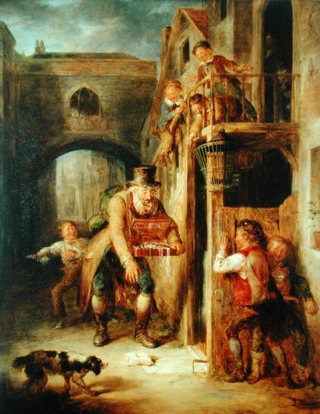 Falešný balík (olej na plátně) od William Kidd