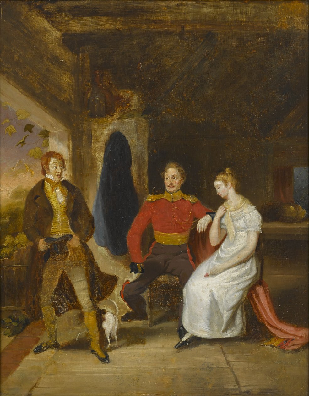 The Surprise (olej na panelu) od William Kidd