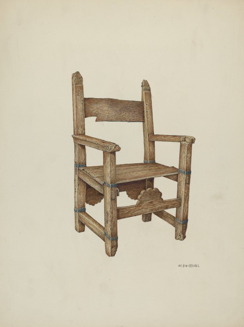 Židle Sanctuary, 1941. od William Kieckhofel