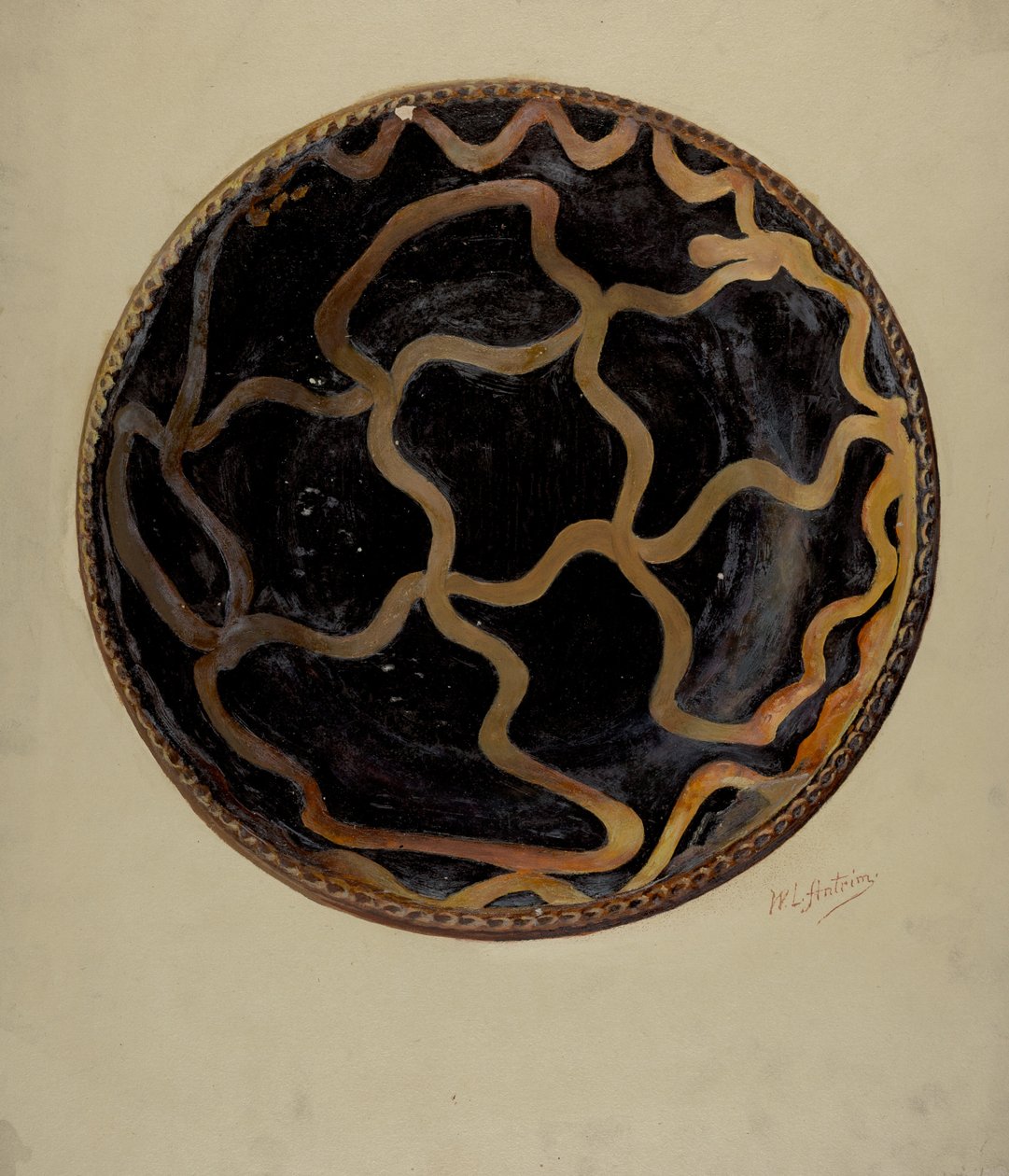 Pa Německý pokrm, c. 1937. od William L Antrim