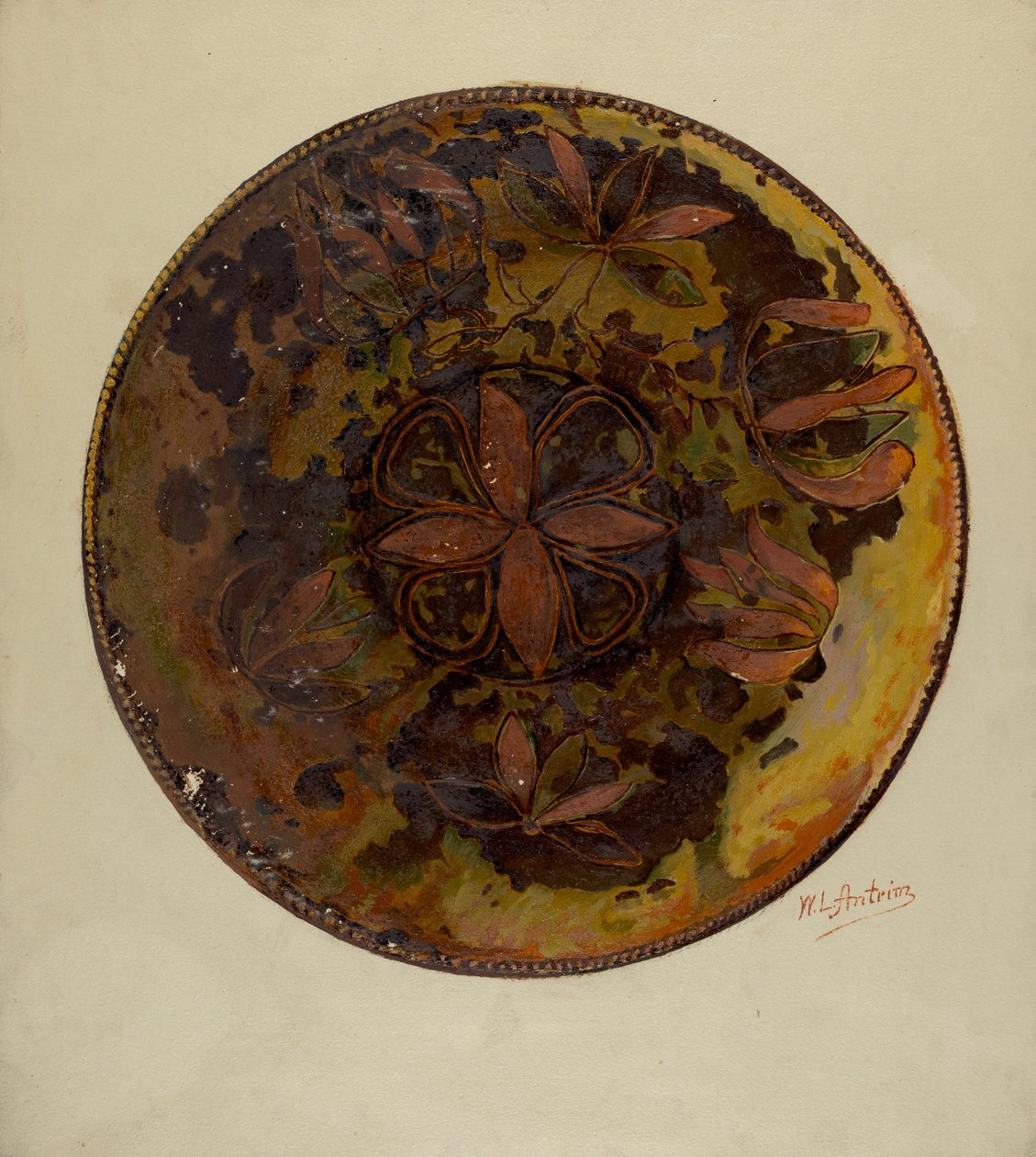 Pa. Německý štítek, c. 1937. od William L Antrim