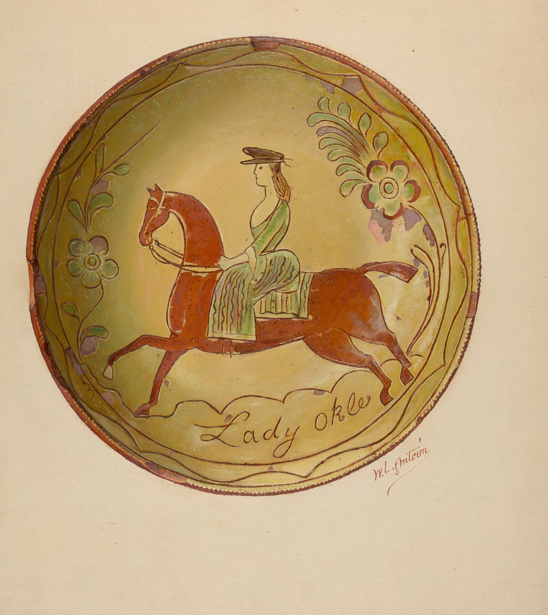 Koláčový talíř, 19351942. od William L Antrim