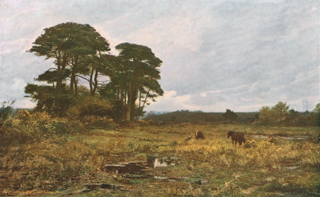 Zimní březen, 1885, c1930. od William Lamb Picknell