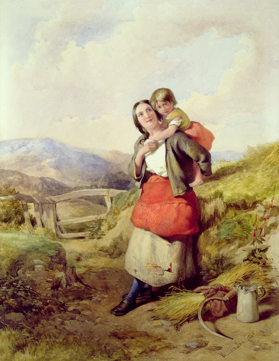 Návrat domů, 1848 od William Lee