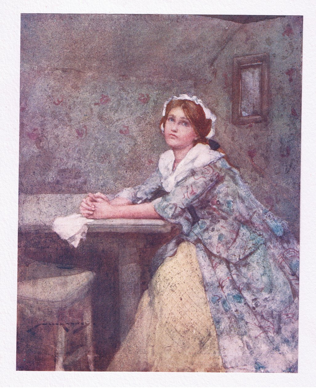 Jeho krásná dcera, krásnější v jejích slzách (barva litho) od William Lee Hankey