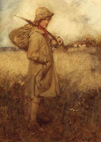 Muž nesoucí svůj majetek od William Lee Hankey