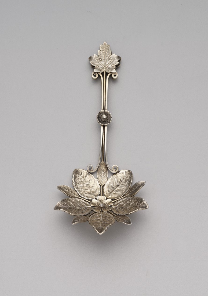 Bonbon server, cca 1906-1908 (stříbrný) od William Linker