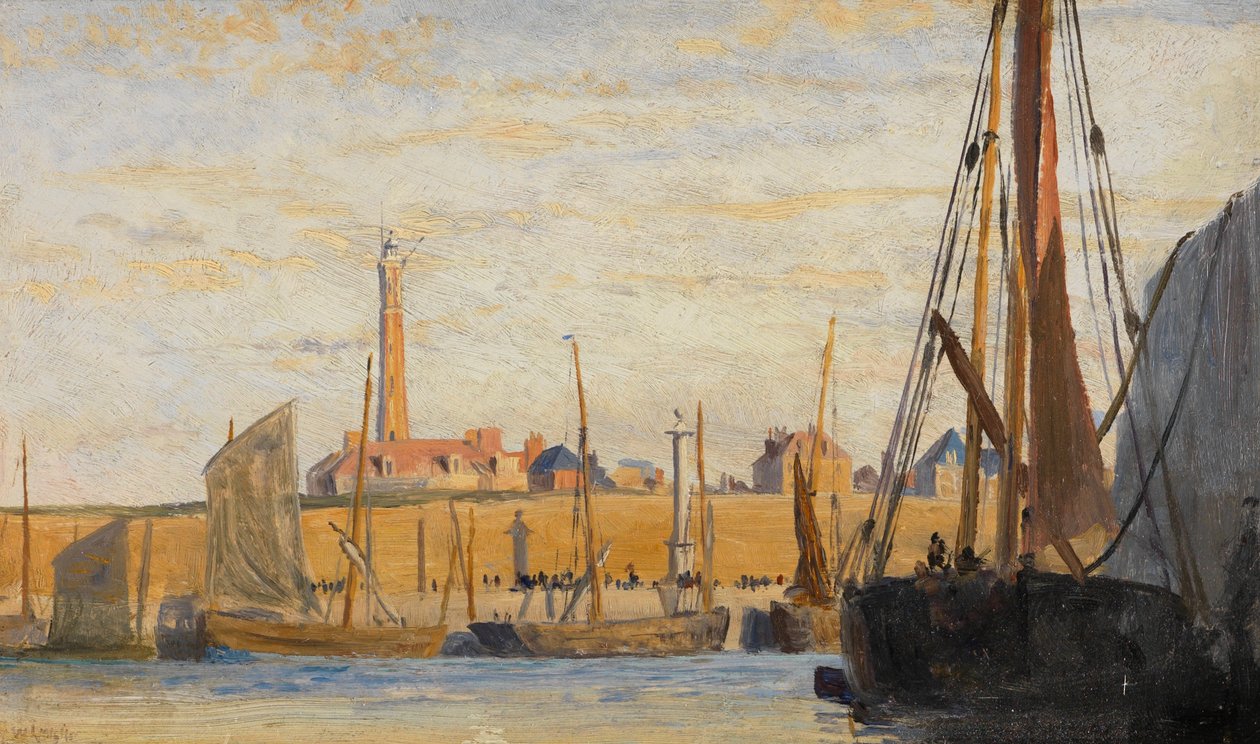 Kontinentální přístav, 1890 od William Lionel Wyllie
