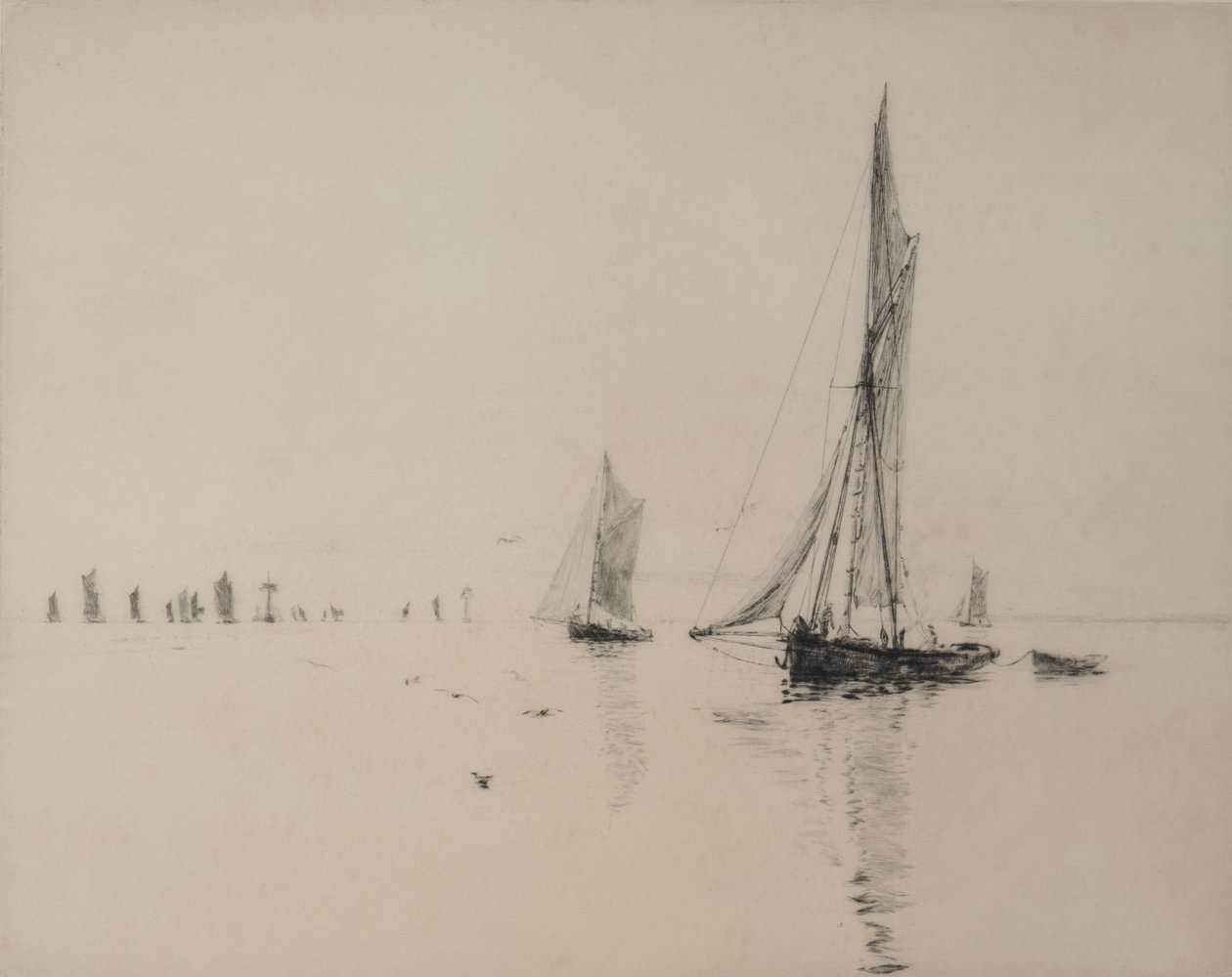Krevety od William Lionel Wyllie