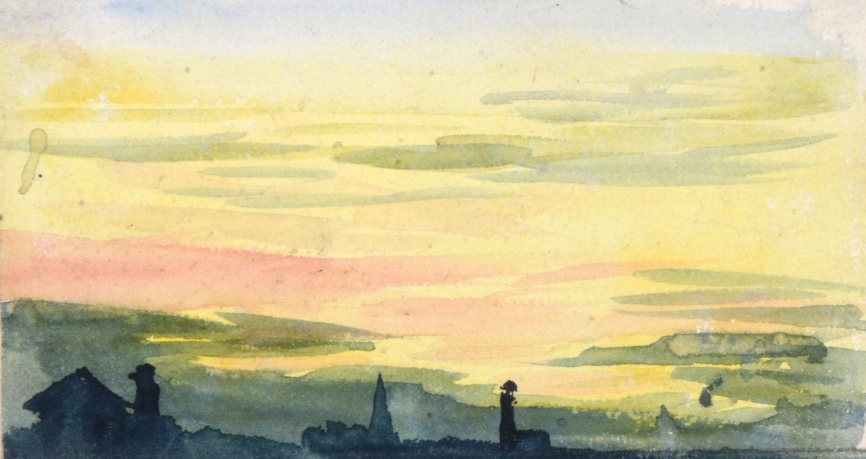 Západ slunce od William Lionel Wyllie