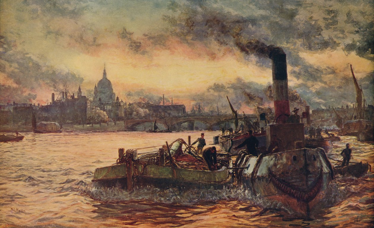Tažení kolem města, c1870-1880, c1915 od William Lionel Wyllie