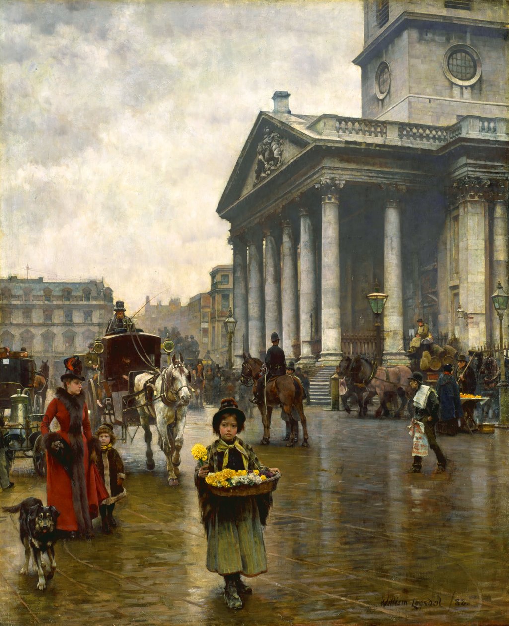 St Martin-in-the-Fields od William Logsdail