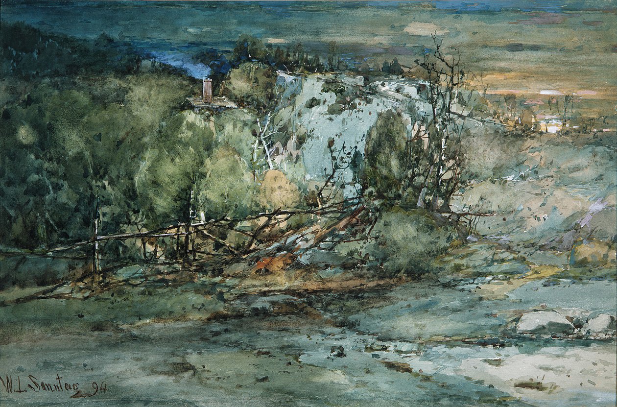 Pohraniční kabina, 1894. od William Louis Sonntag