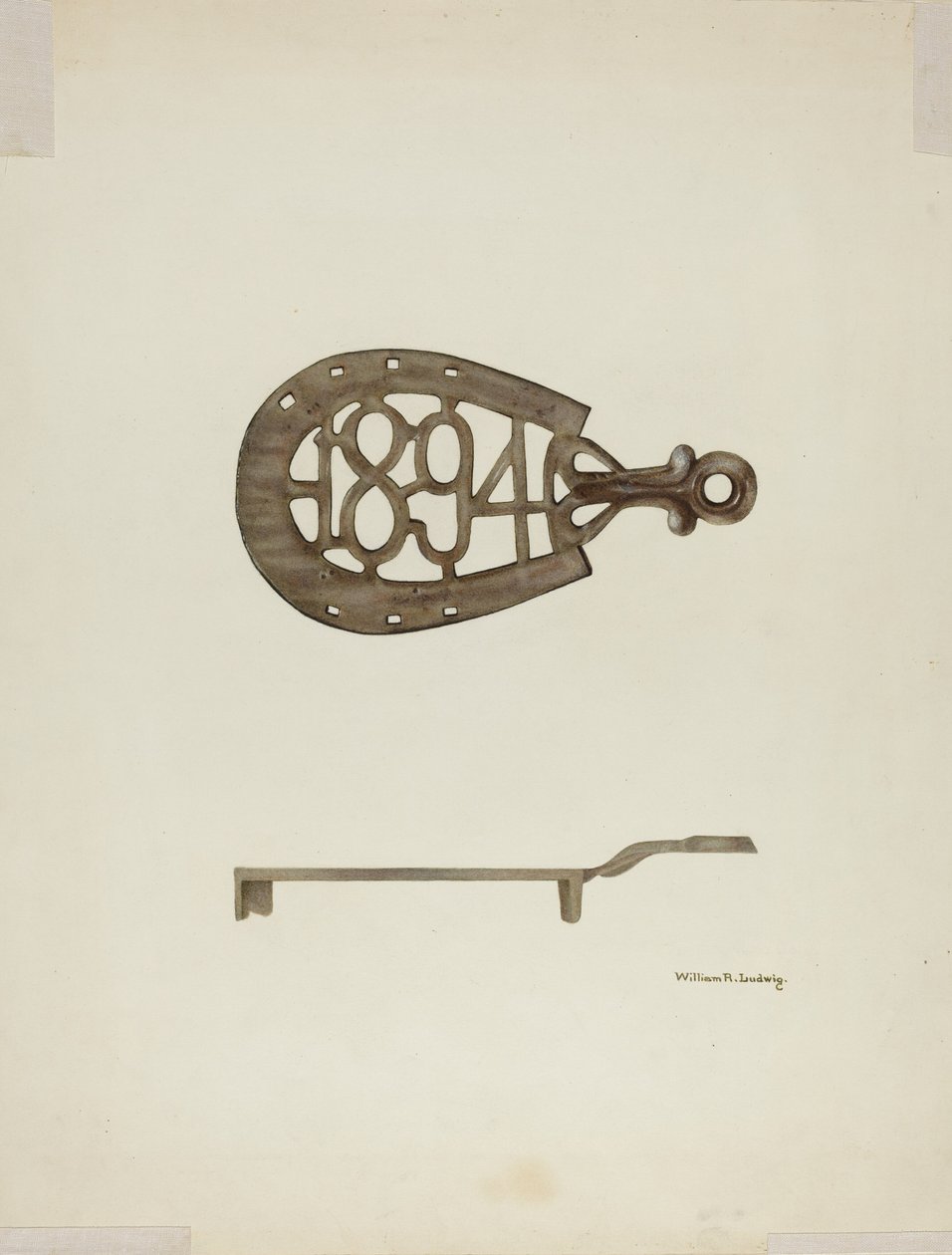 Trivet, c. 1939. od William Ludwig