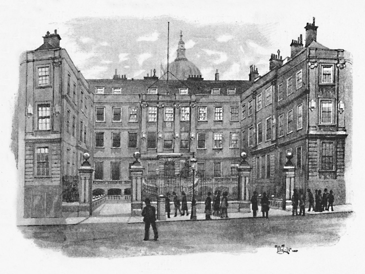 The College of Arms, Queen Victoria Street, 1891 od William Luker