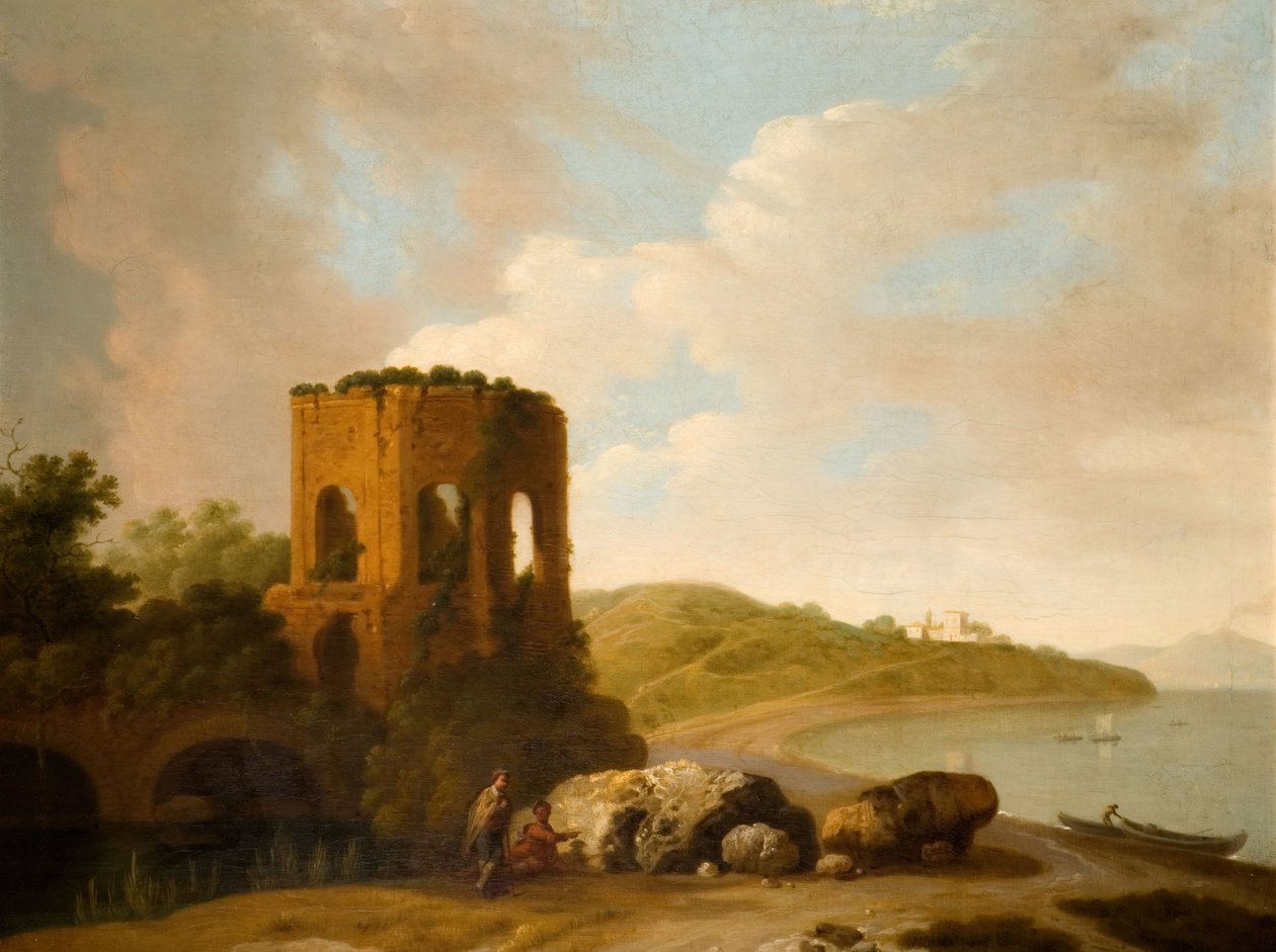 Chrám Venuše, záliv Baiae, 1800. od William Marlow