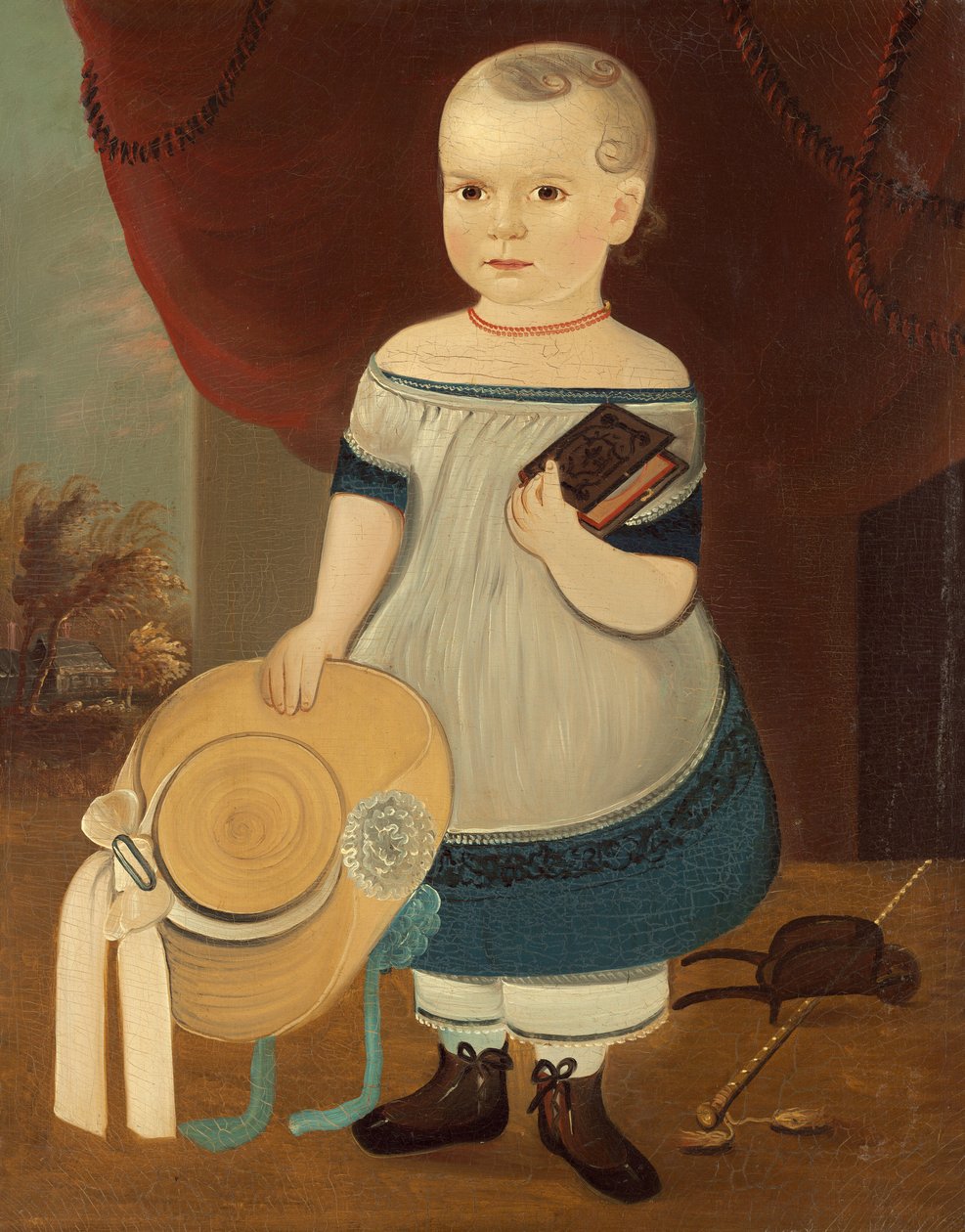 Dítě se slaměným kloboukem, c. 18461873. od William Matthew Prior